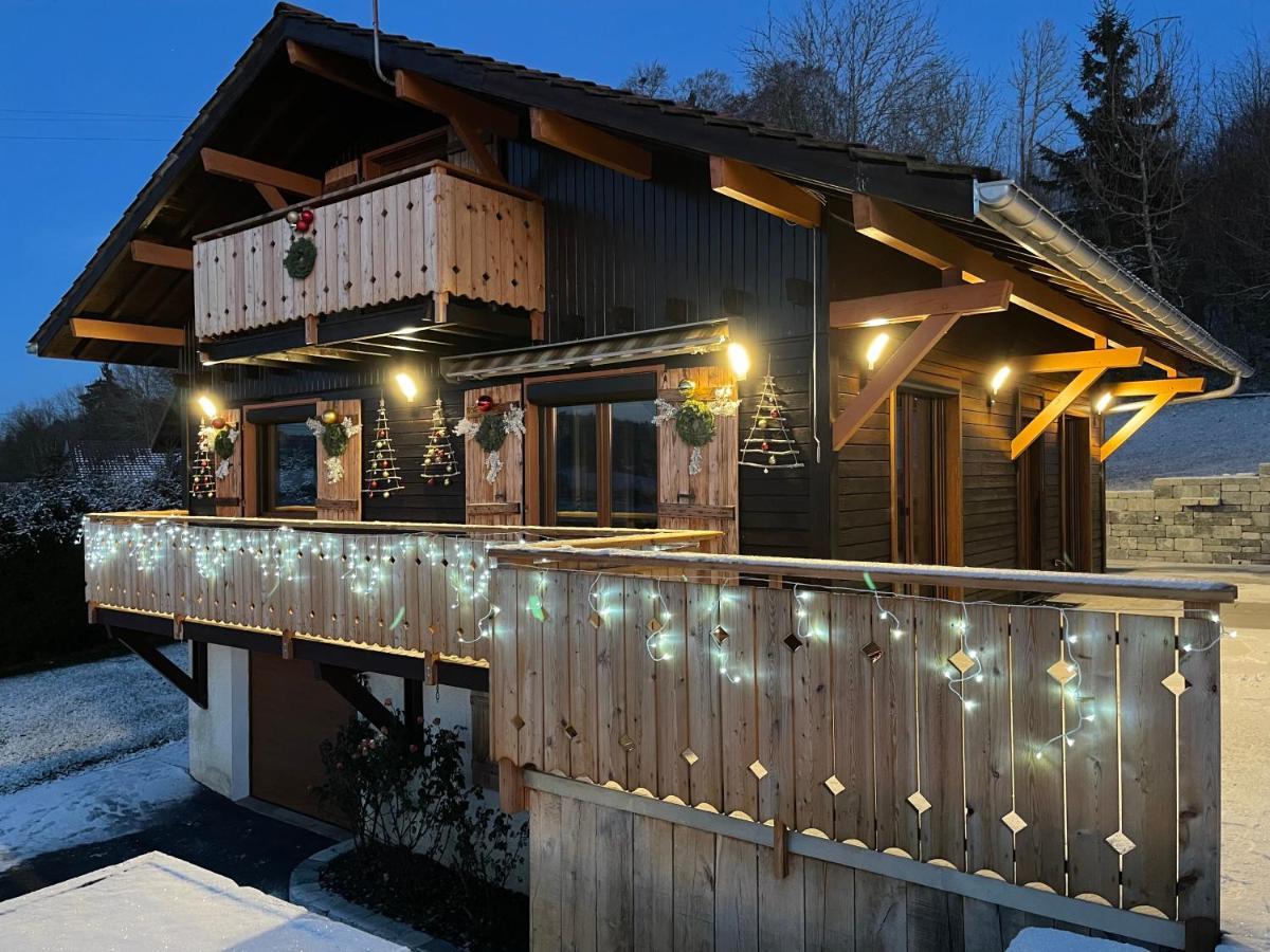 Chalet-Michel Avec Spa Montperreux Zewnętrze zdjęcie